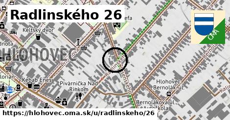 Radlinského 26, Hlohovec