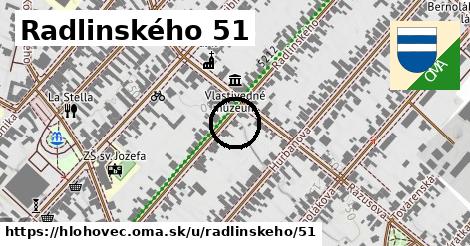 Radlinského 51, Hlohovec