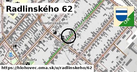 Radlinského 62, Hlohovec