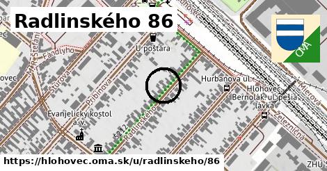 Radlinského 86, Hlohovec