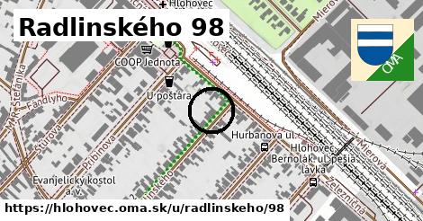 Radlinského 98, Hlohovec