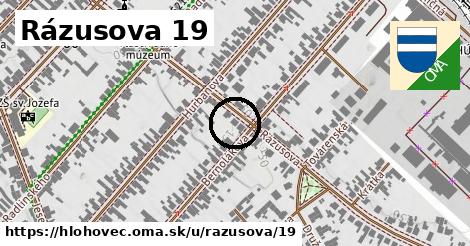 Rázusova 19, Hlohovec