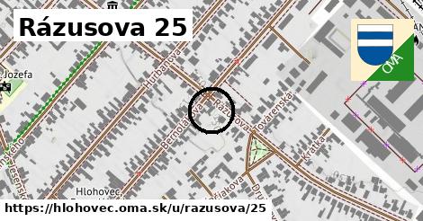 Rázusova 25, Hlohovec