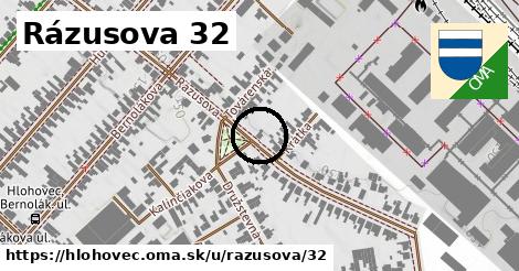 Rázusova 32, Hlohovec