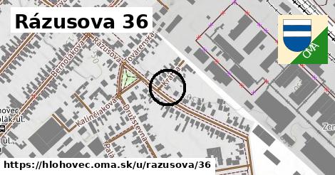 Rázusova 36, Hlohovec