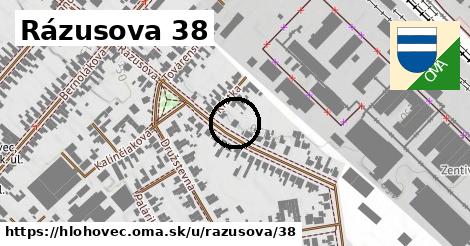 Rázusova 38, Hlohovec