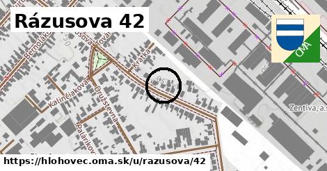 Rázusova 42, Hlohovec