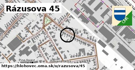 Rázusova 45, Hlohovec