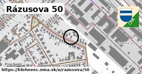 Rázusova 50, Hlohovec