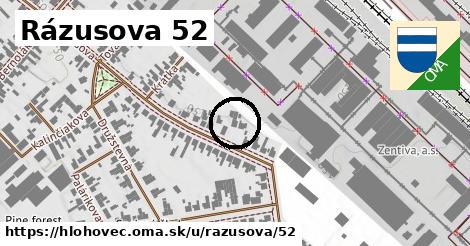 Rázusova 52, Hlohovec