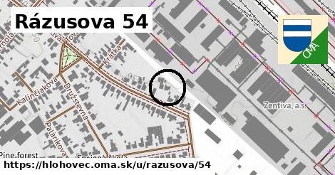 Rázusova 54, Hlohovec