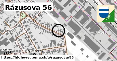 Rázusova 56, Hlohovec