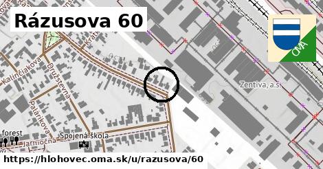 Rázusova 60, Hlohovec