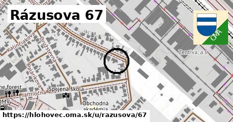 Rázusova 67, Hlohovec