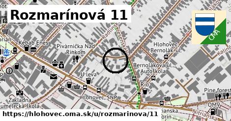 Rozmarínová 11, Hlohovec