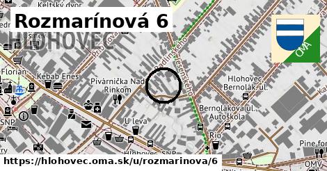 Rozmarínová 6, Hlohovec