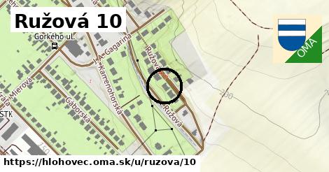 Ružová 10, Hlohovec