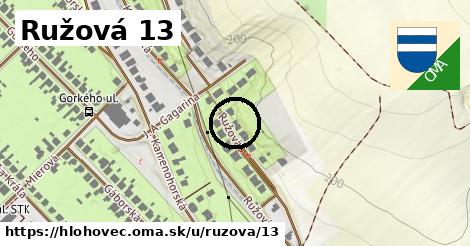 Ružová 13, Hlohovec