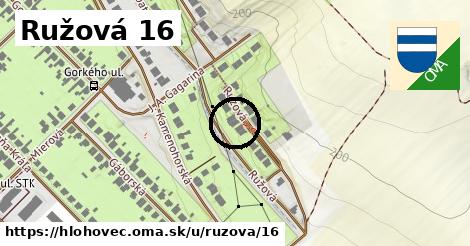 Ružová 16, Hlohovec