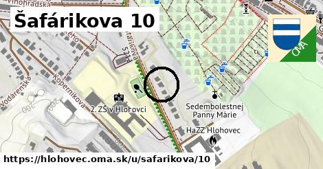 Šafárikova 10, Hlohovec