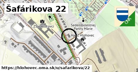 Šafárikova 22, Hlohovec