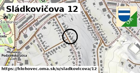 Sládkovičova 12, Hlohovec