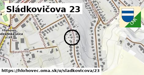 Sládkovičova 23, Hlohovec