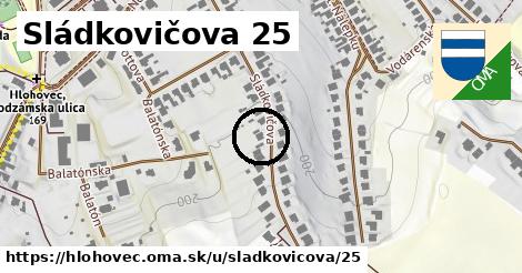 Sládkovičova 25, Hlohovec