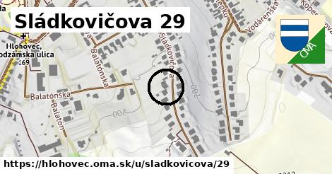 Sládkovičova 29, Hlohovec