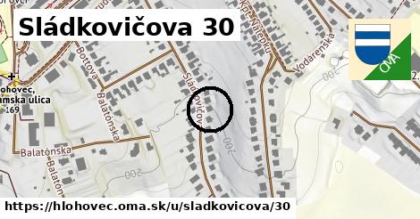 Sládkovičova 30, Hlohovec