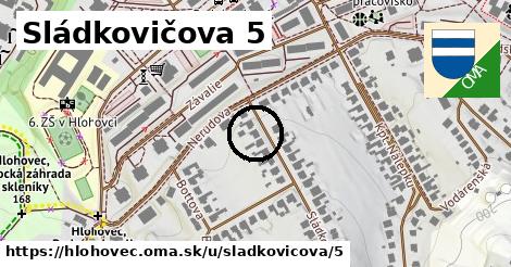 Sládkovičova 5, Hlohovec