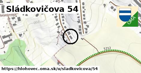 Sládkovičova 54, Hlohovec