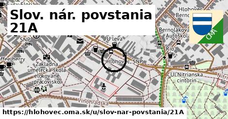 Slov. nár. povstania 21A, Hlohovec