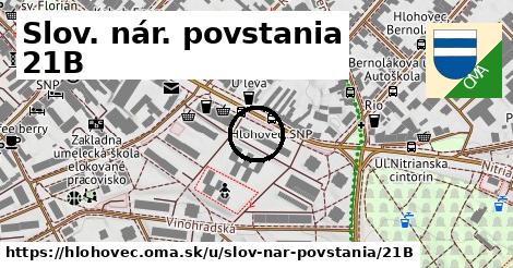 Slov. nár. povstania 21B, Hlohovec