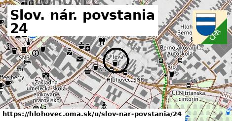 Slov. nár. povstania 24, Hlohovec