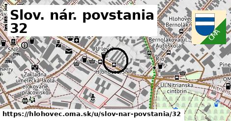 Slov. nár. povstania 32, Hlohovec