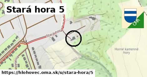 Stará hora 5, Hlohovec