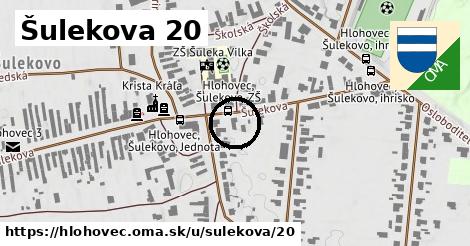 Šulekova 20, Hlohovec