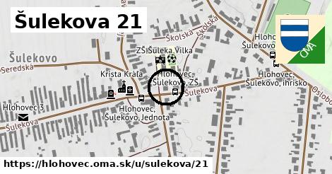 Šulekova 21, Hlohovec