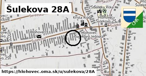 Šulekova 28A, Hlohovec