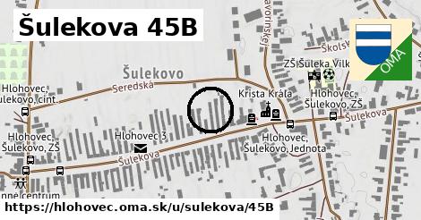 Šulekova 45B, Hlohovec