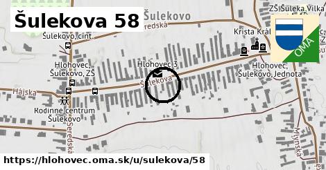 Šulekova 58, Hlohovec