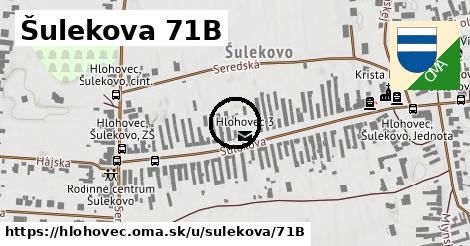 Šulekova 71B, Hlohovec