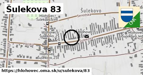 Šulekova 83, Hlohovec