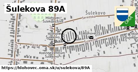 Šulekova 89A, Hlohovec