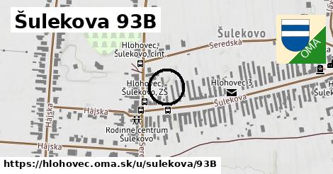 Šulekova 93B, Hlohovec