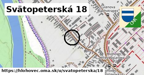 Svätopeterská 18, Hlohovec