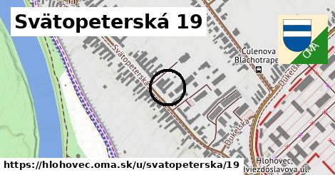 Svätopeterská 19, Hlohovec