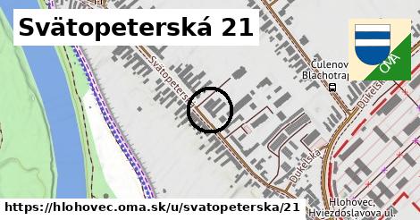 Svätopeterská 21, Hlohovec