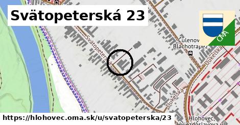 Svätopeterská 23, Hlohovec